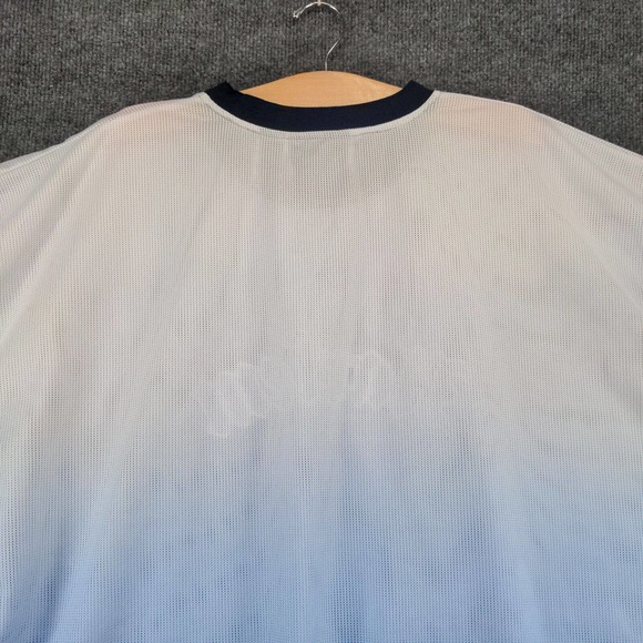 Starter Asphalt Legend Men's Harlem T-Shirt White Blue Ombre 3XL Short Sleeve - Picture 6 of 12